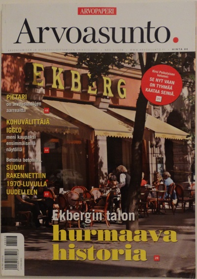 Arvoasunto - 2/2008 Issue - Cover