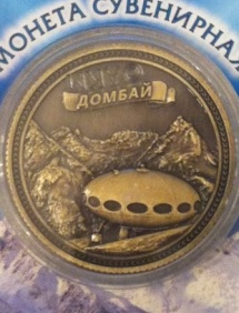 Souvenir Coin - Dombai Futuro - Detail