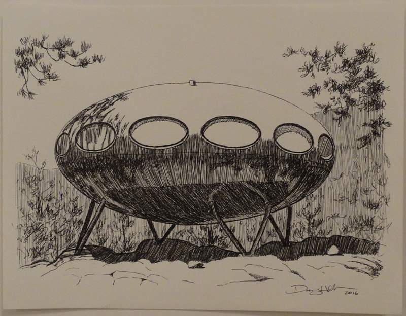 Danny Heller Drawing Of Idyllwild Futuro