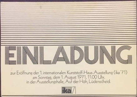 IKA OPening Day Invitation - Front