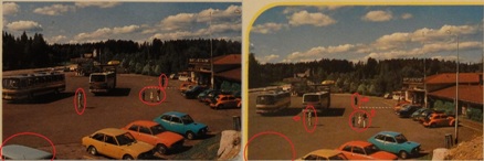Lahnajärvi Multi-View Postcards - Detailed Compare