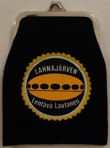 Vintage Lahnajärvi Futuro Patch On Contemporary Purse