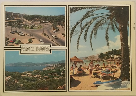 Mallorca Futuro Postcard Front