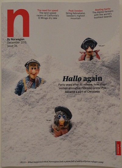 N By Norwegian - December 2015 - Cover