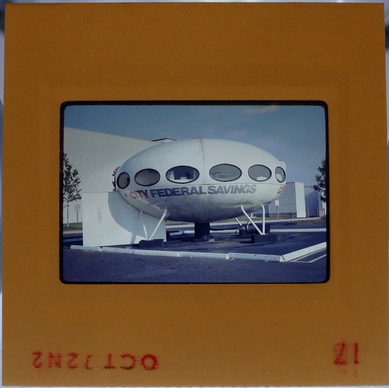 35mm Slide - Futuro Woodbridge Mall October 1972 - 10