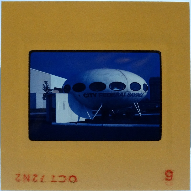 35mm Slide - Futuro Woodbridge Mall October 1972 - 3