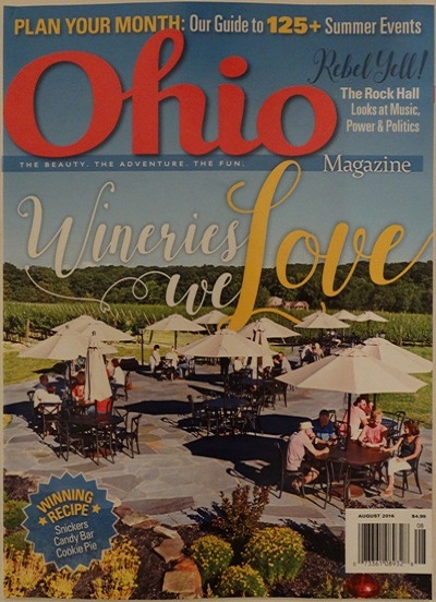 Ohio Magazine August 2016 - Cover