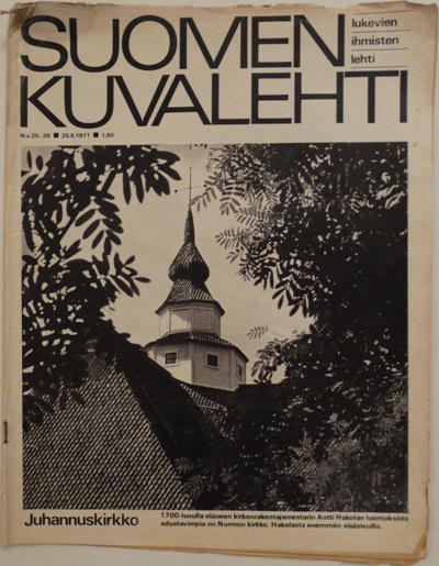 Suomen Kuvalehti - 062571 Issue - Cover