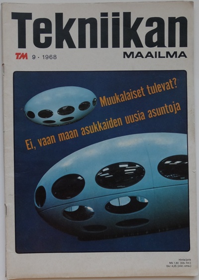 Tekniikan Maailma September 1968 - Cover