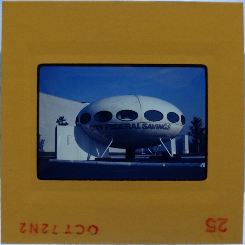 35mm Slide - Futuro Woodbridge Mall October 1972 - 16