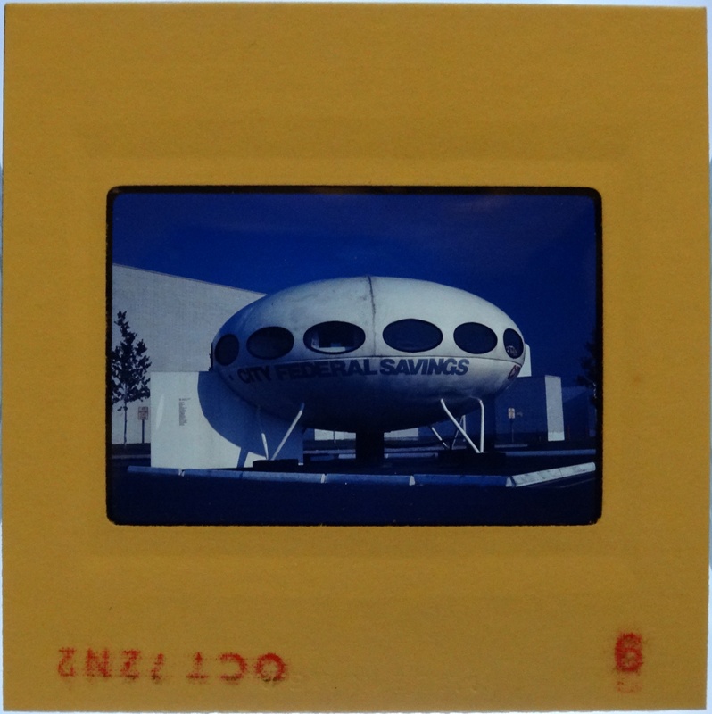 35mm Slide - Futuro Woodbridge Mall October 1972 - 5