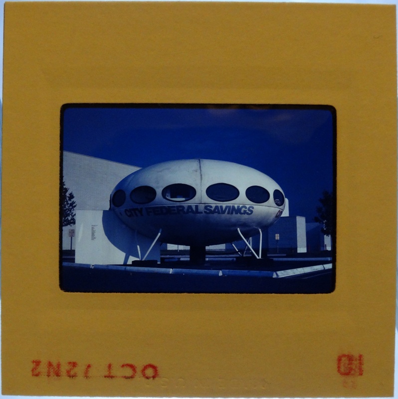 35mm Slide - Futuro Woodbridge Mall October 1972 - 6