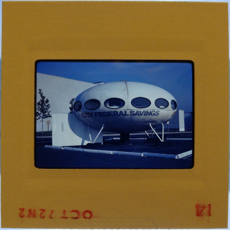 35mm Slide - Futuro Woodbridge Mall October 1972 - 8