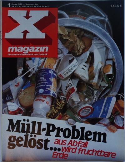 X Magazin 1/1972 Cover