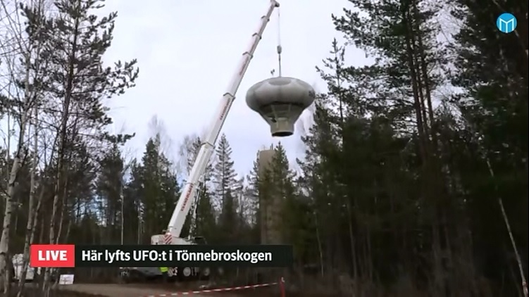 Swedish Air Force Futuro - Stratjara - helahalsingland.se Video - 042116 - Lift 6