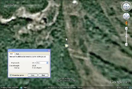 Futuro - Mont Blanc, Quebec, Canada - Google Earth Imagery Dated 050804