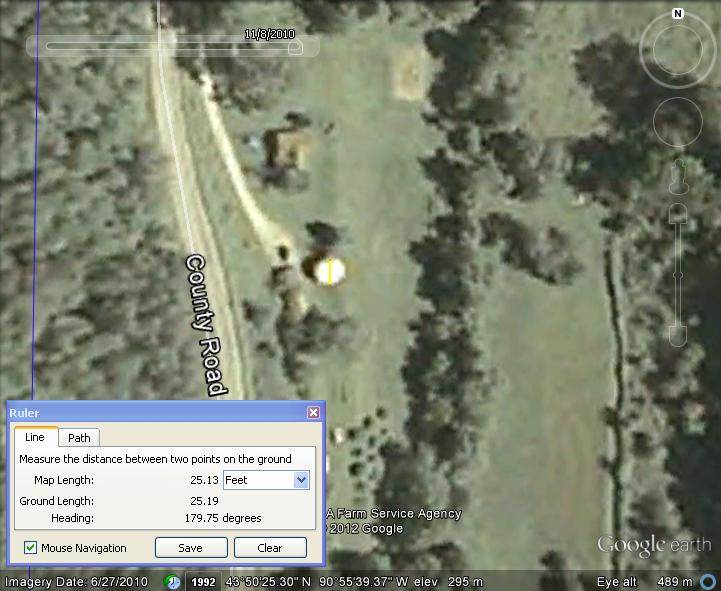 Futuro, Rockland, Wisconsin, USA - Google Earth Imagery 062710
