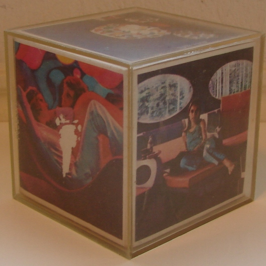 Plastic Photo Cube 1970's