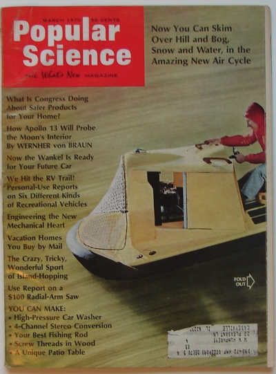 Popular Science 1970 Cover