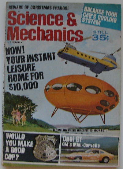 Science & Mechanics January 1970 Cover